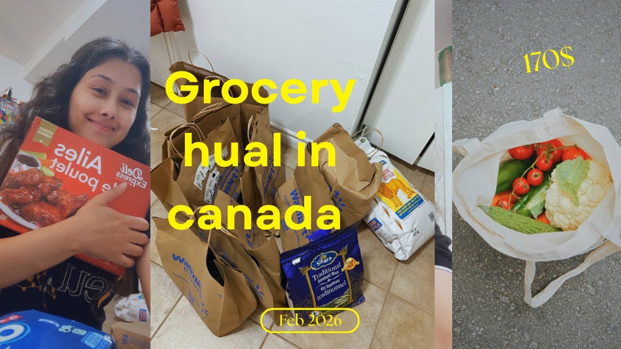 175$ Grocery Haul 🇨🇦