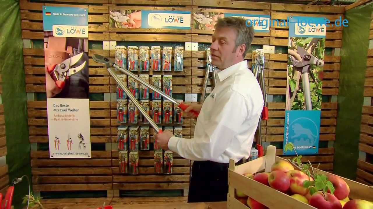 Original LÖWE Gartenscheren und Astscheren