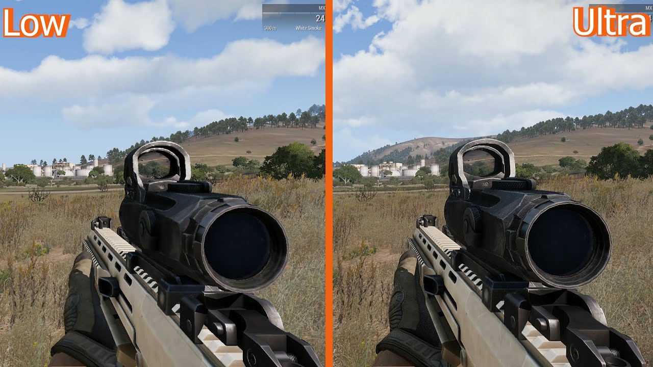 Arma 3 | Graphics Comparison | Low vs Ultra
