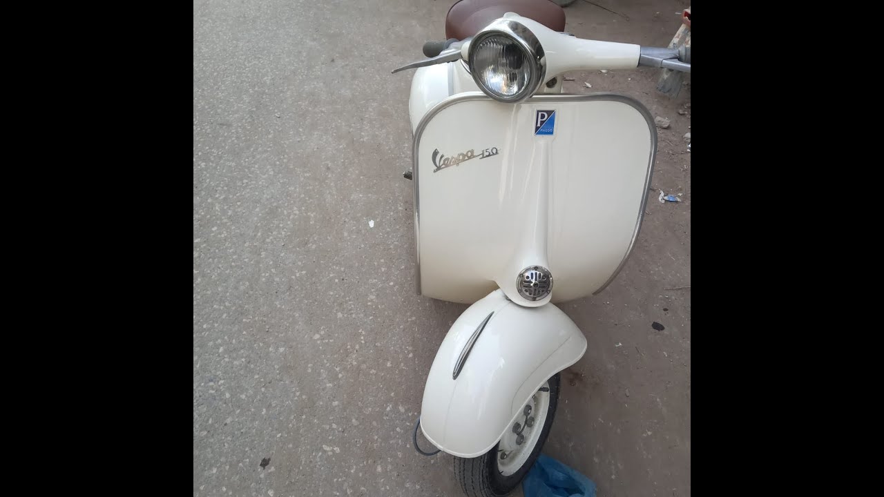 Restored Vespa VBB 1962