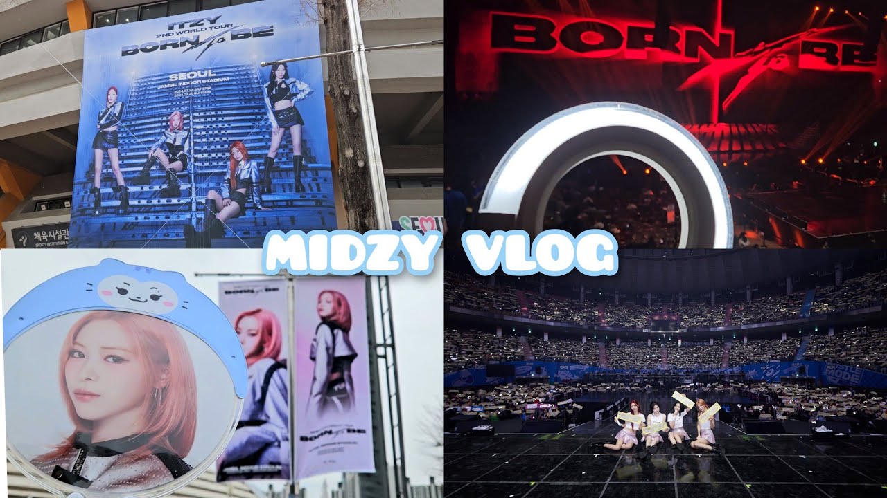 [믿지로그] 혼자서도 콘서트 끝내주게 즐겨주기 | ITZY 두번째 월드투어 BORN TO BE 콘서트 • 믿지 브이로그
