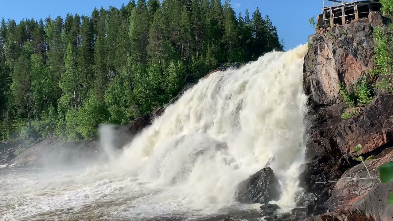 Linafallet i Norrbotten - Lappland, Sweden