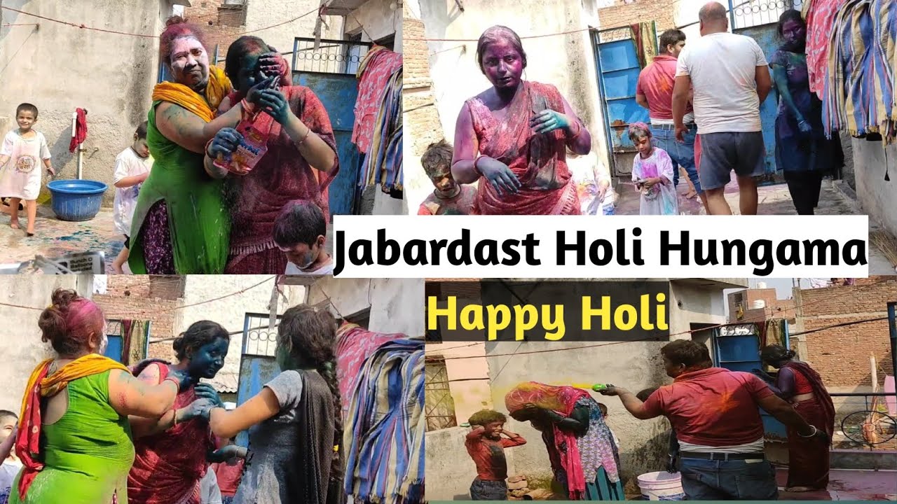 Happy Holi | Jabardast Holi Hungama | Holi Special Vlog Part-1