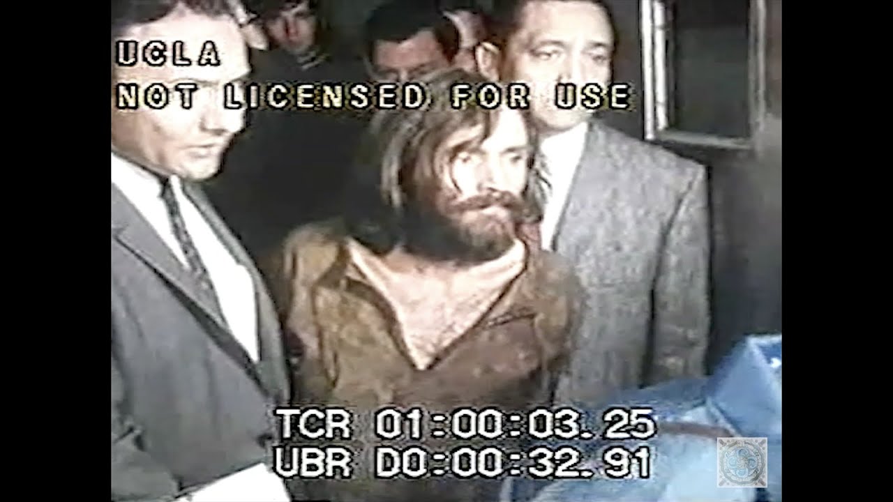 Manson Trial TV Footage - KTLA - Remaster
