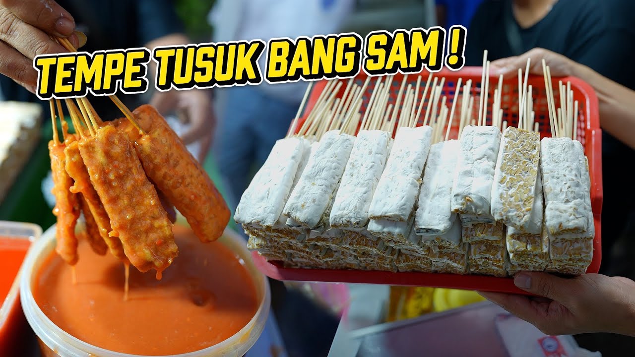 PENEMUAN BARU TEMPE TUSUK DAN DI CELUP CUMAN 2 DI DUNIA!
