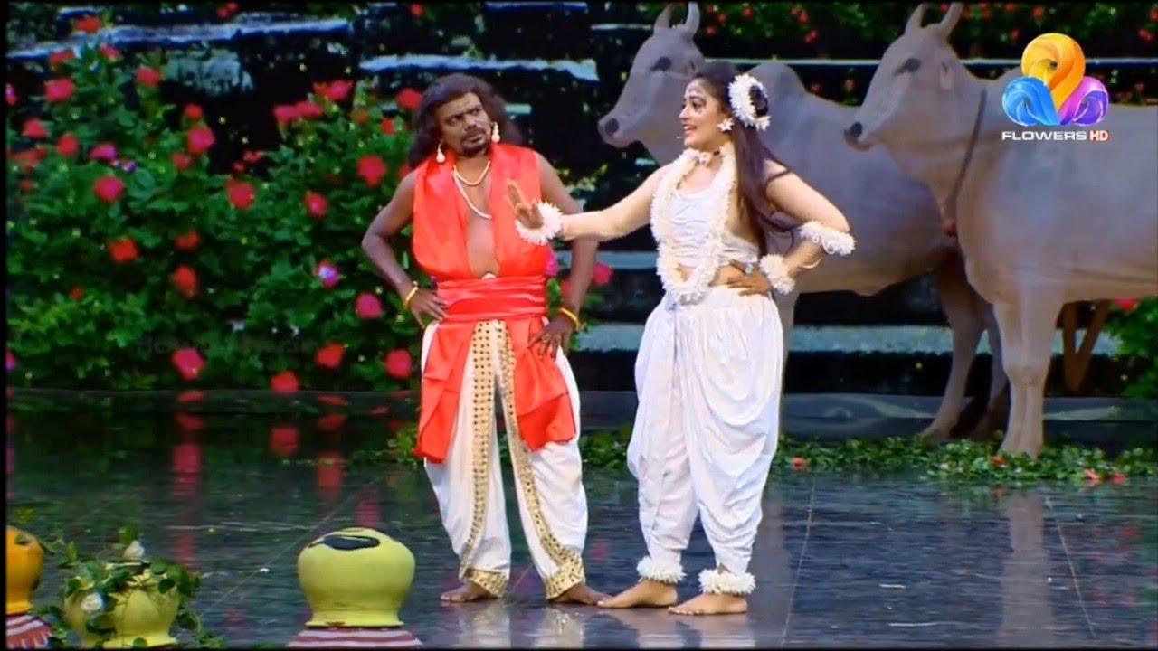 തങ്കച്ചനും അനുമോളും പൊളിച്ചടുക്കിയ പെർഫോമൻസ് | Star magic | flowers | A4tech