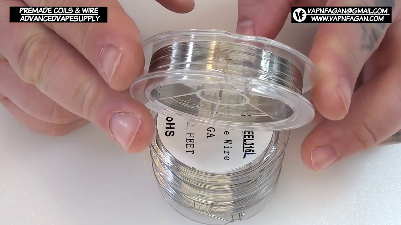 Advanced Vape Supply Premade Coils & Wire - VapnFagan Reviews - Vapeplanetdirect.com