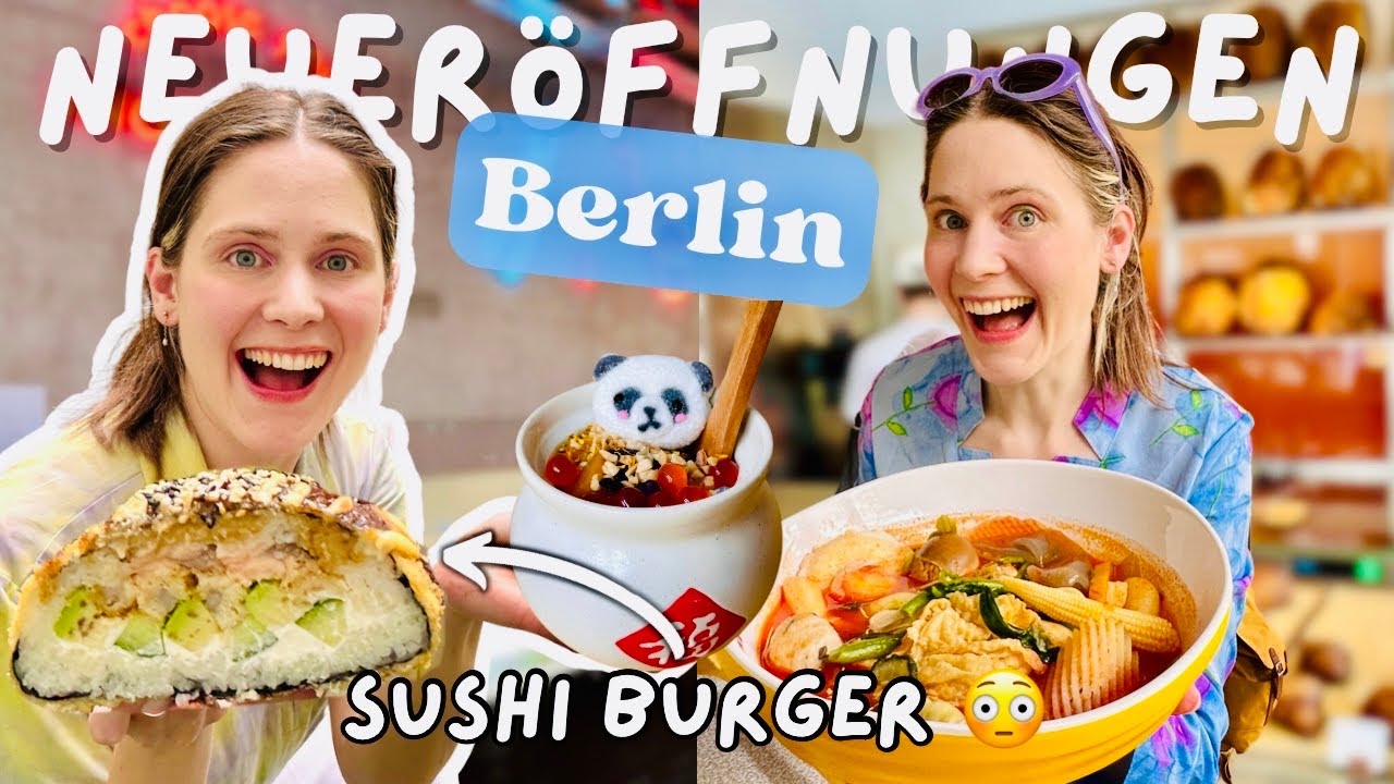 NEUHEITEN💥TEST😳: LOHNEN sich Sushi Burger, Mini Hotpot etc?