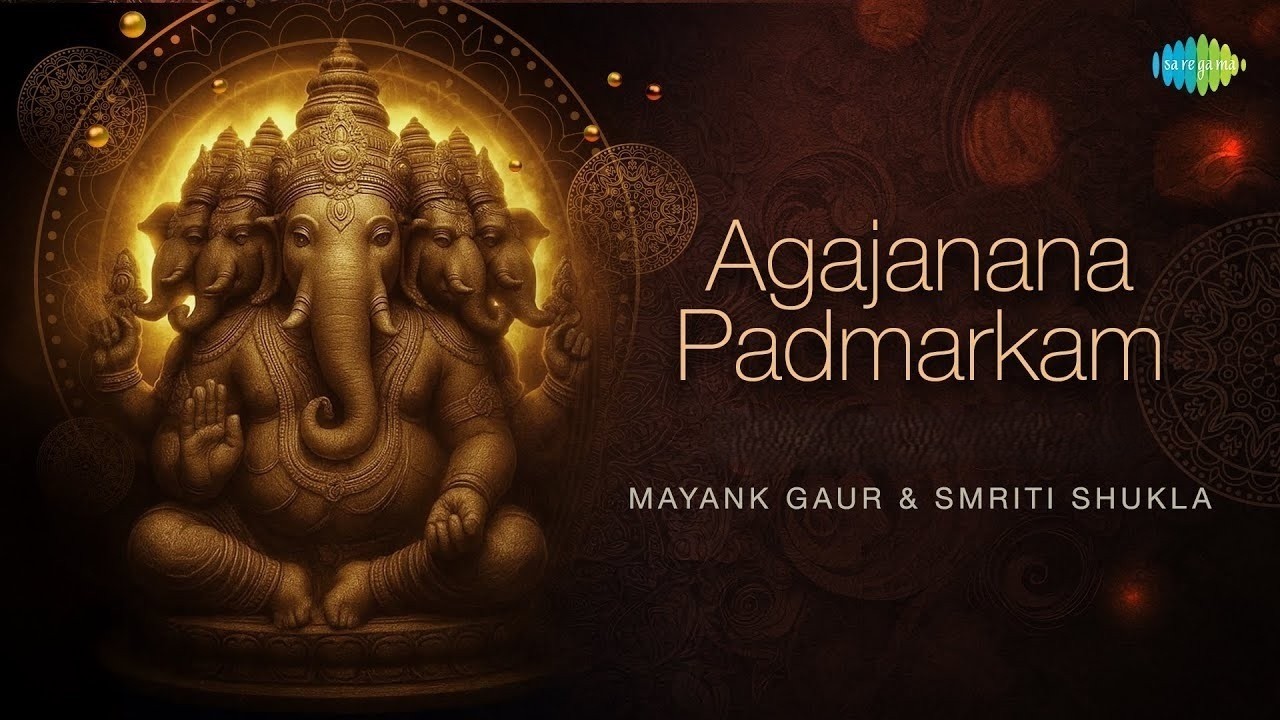 LIVE_Agajanana Padmarkam  | Mayank Gaur | Smriti Shukla | Ganesh Shloka | Ganesh Bhajans