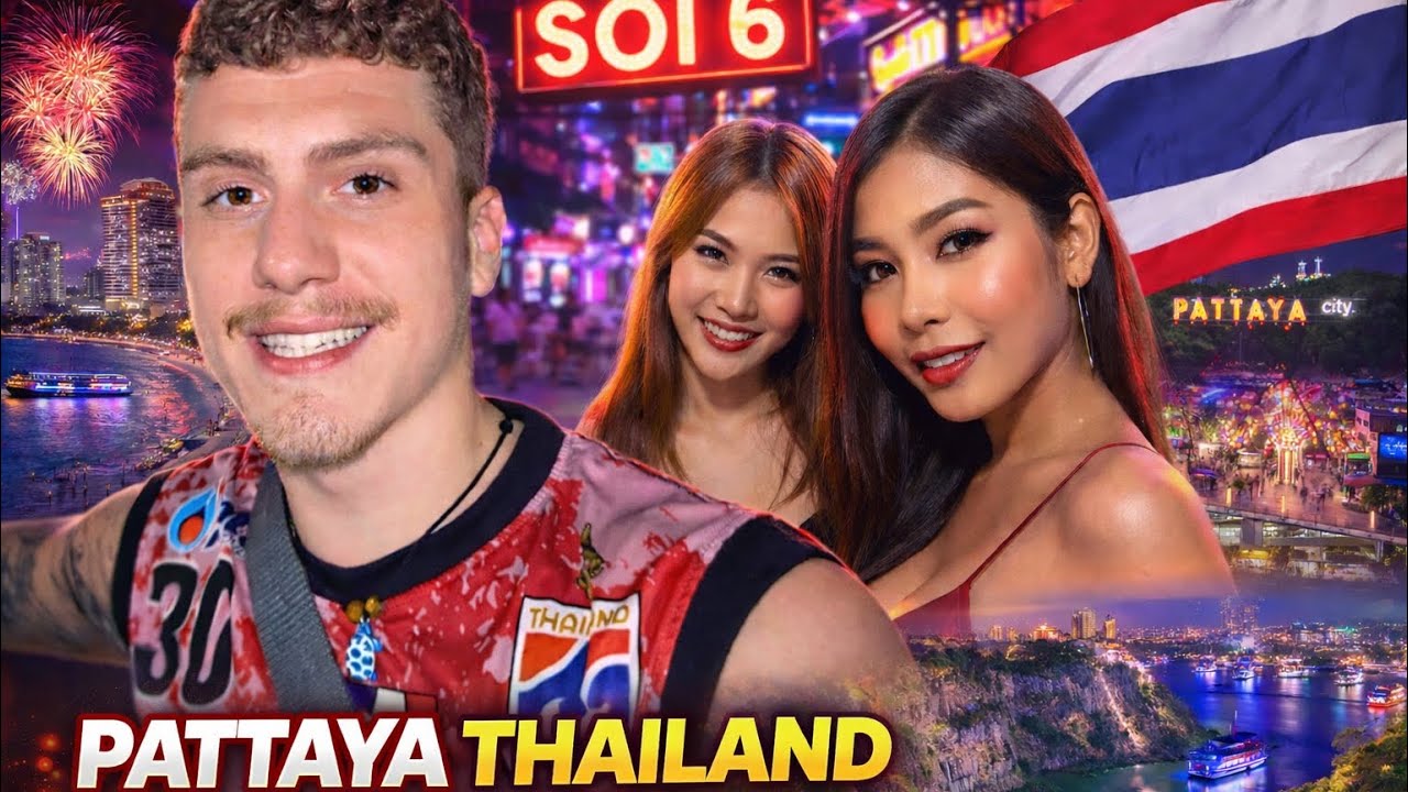 Pattaya by Day, Soi 6 by Night: This Is Not What I Expected in Thailand 🌃😱 