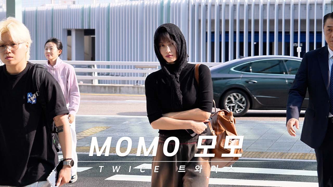 250522 모모 MOMO TWICE(트와이스) departure for NY 4K
