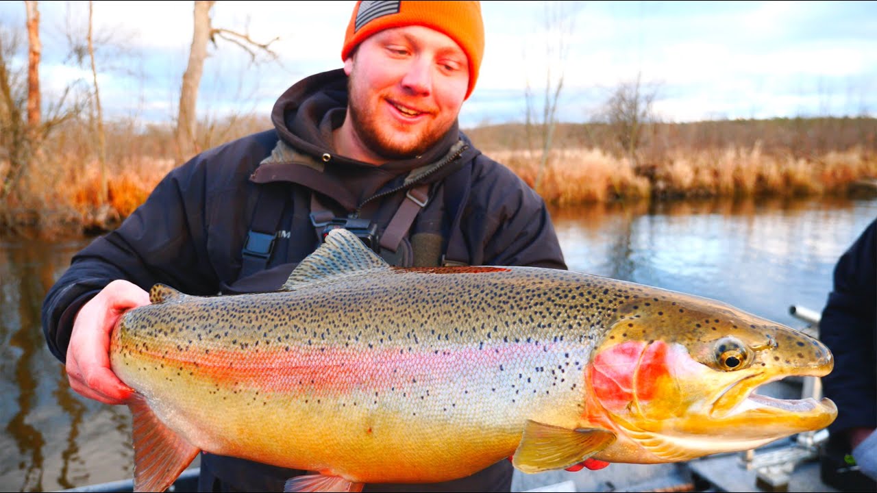 Michigan Winter Steelhead Fishing