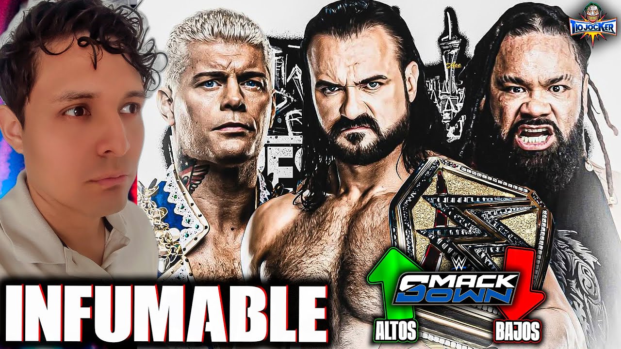 DREW vs CODY vs JACOB CANTAD&Iacute;SIMO en WRESTLEMANIA 😐 RANDY CLASIFICA - ALTOS y BAJOS SMACKDOWN