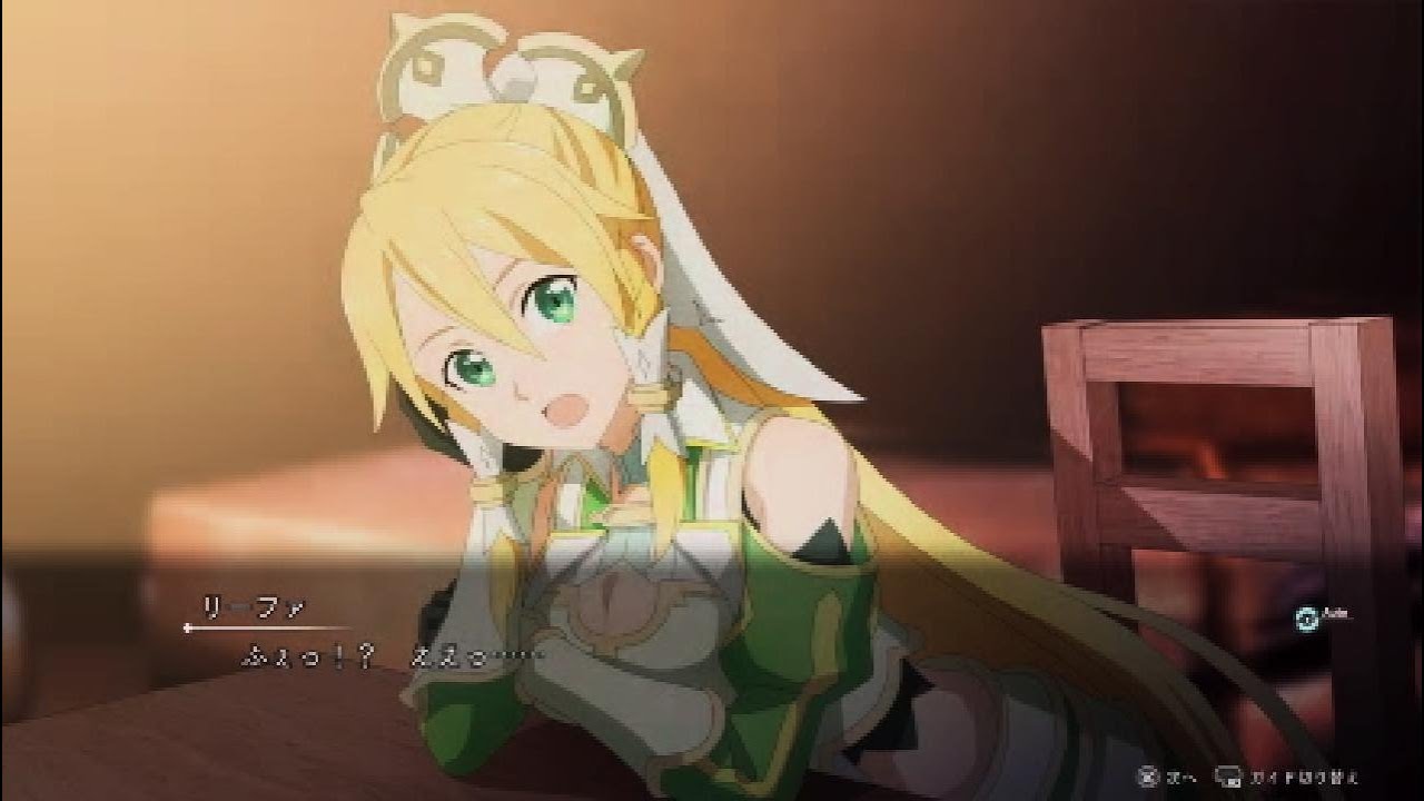 #51ソードアートオンラインラストリコレクション　エピソード　「まだまだ妹が心配」