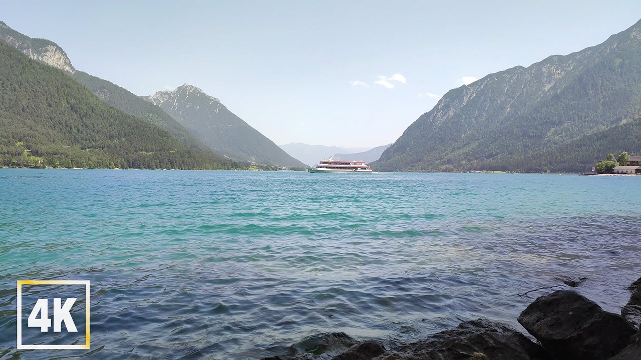 Achensee Lake AUSTRIA 2022 &bull; No Loop REAL TIME Virtual 4K ASMR