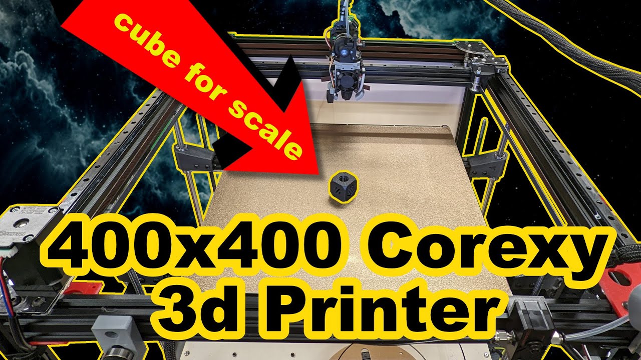 Я переделал свой 3D-принтер Anycubic Chiron в монстра от COREXY.