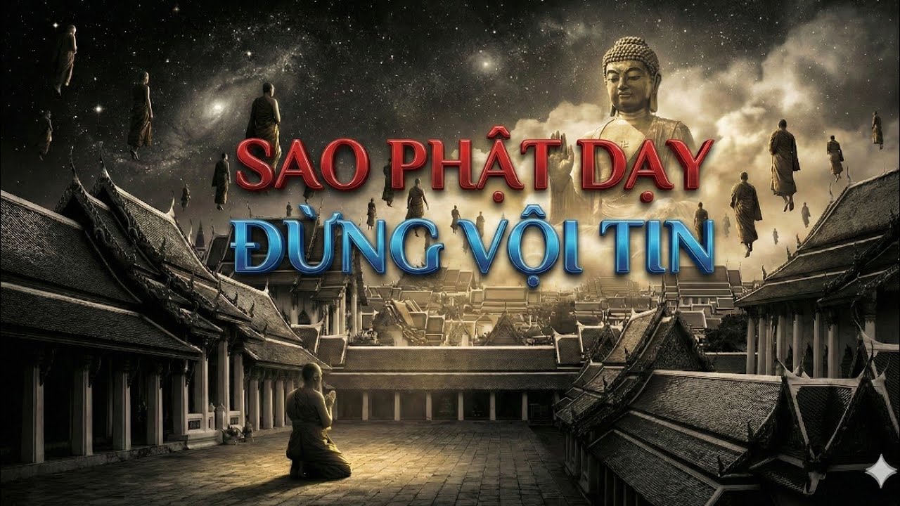 Sao Phật nói Đừng vội Tin