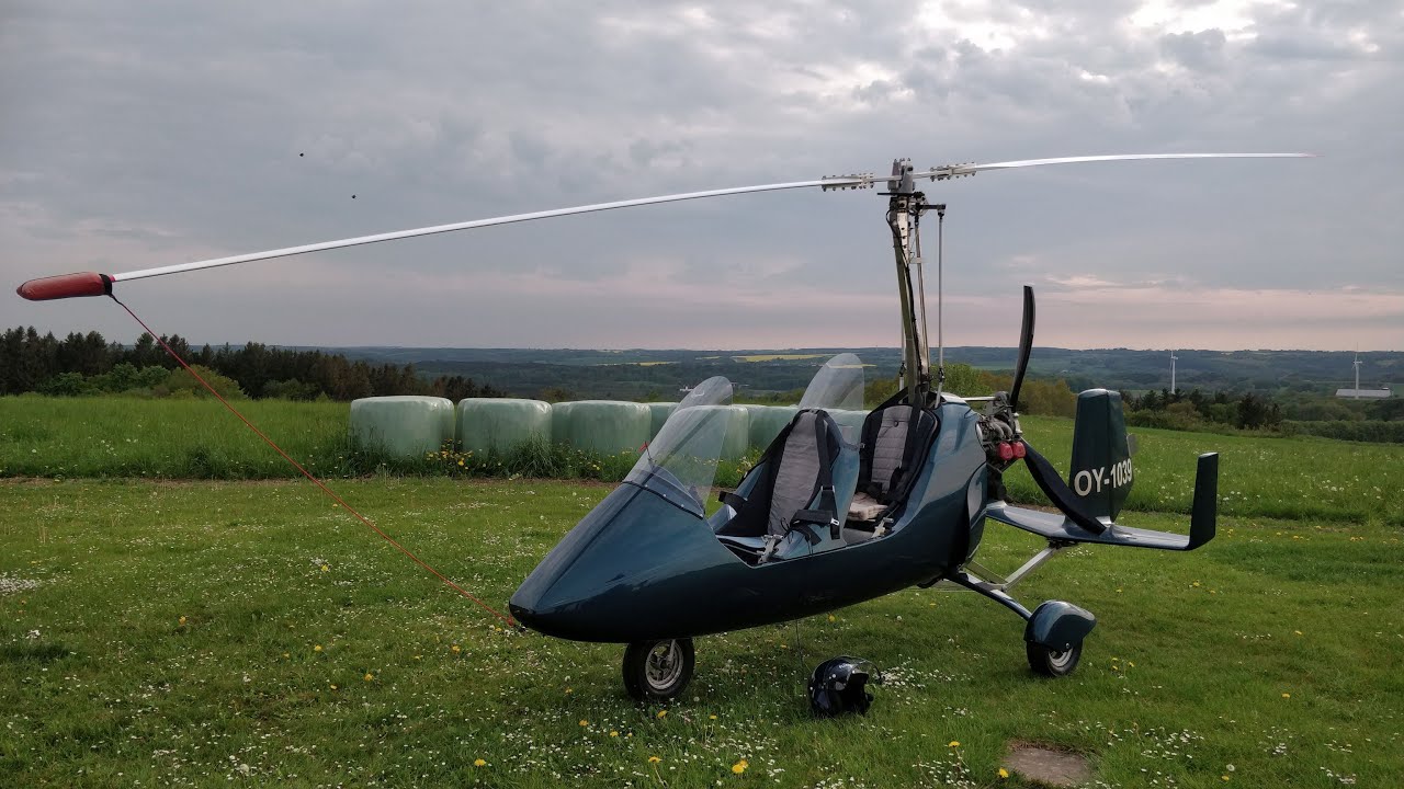 Bornholm West Coast in MTO Sport Gyrocopter