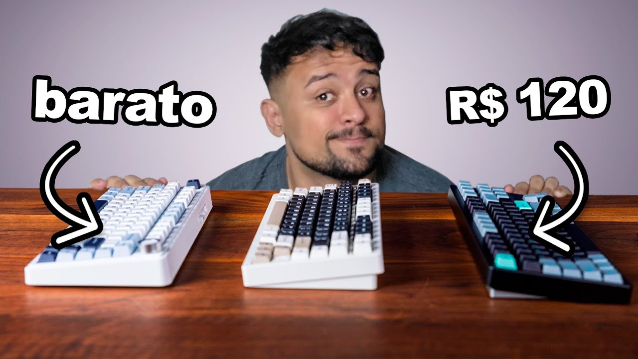 TOP 7 MELHOR Teclado Mecânico BOM e BARATO Melhor Custo-Benefício 2026