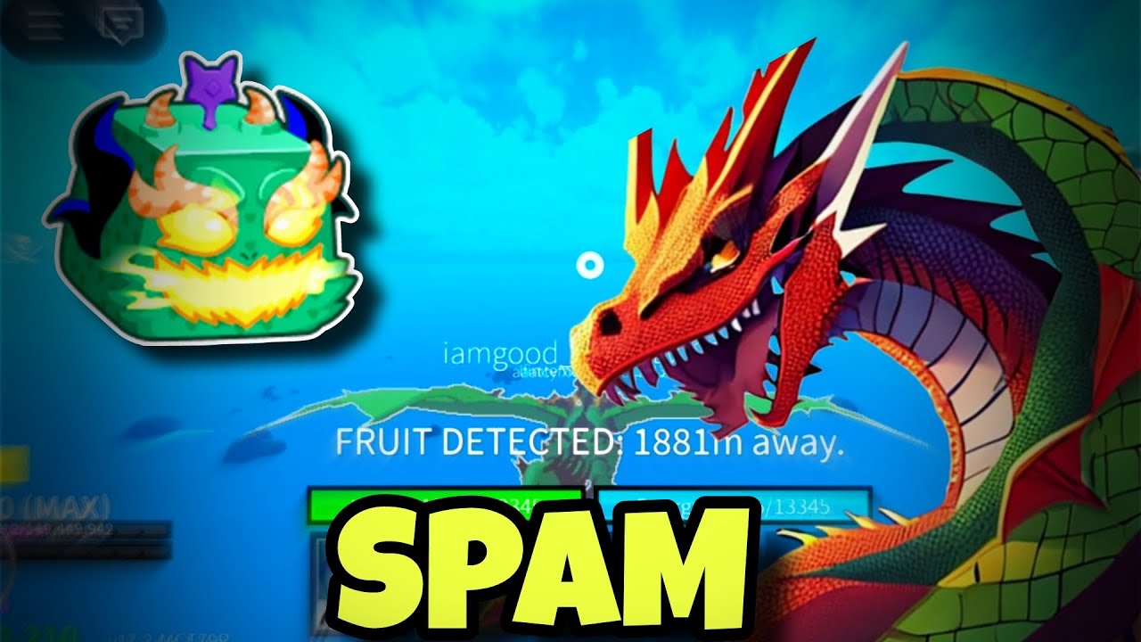 Dragon West Spam PvP Bounty Hunting | Blox Fruits Roblox