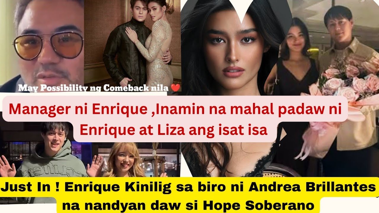 Just In! Enrique at Liza Mahal padin ang isat isa  ayon sa Manager ni Quen..Enrique kinilig kay Liza