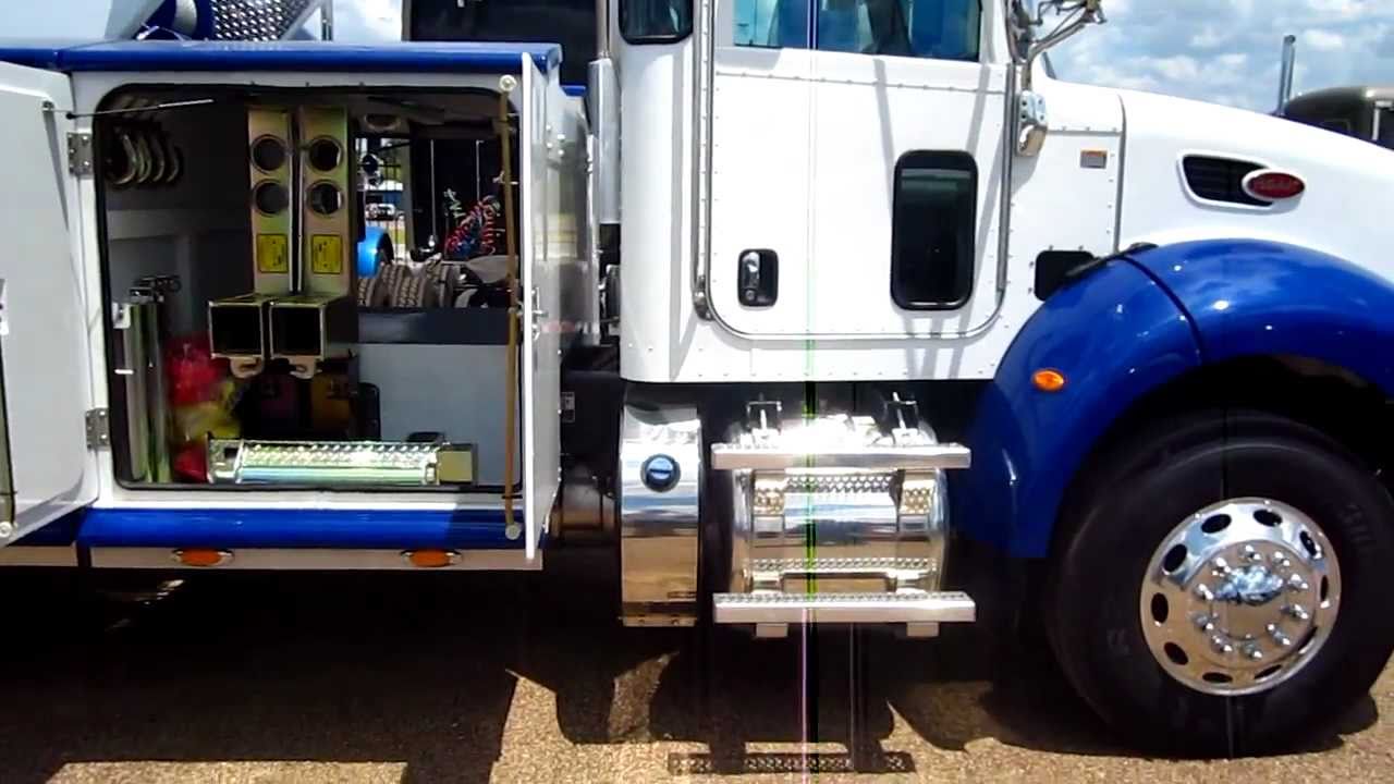 95851 25 ton Peterbilt single axle Jerr-Dan
