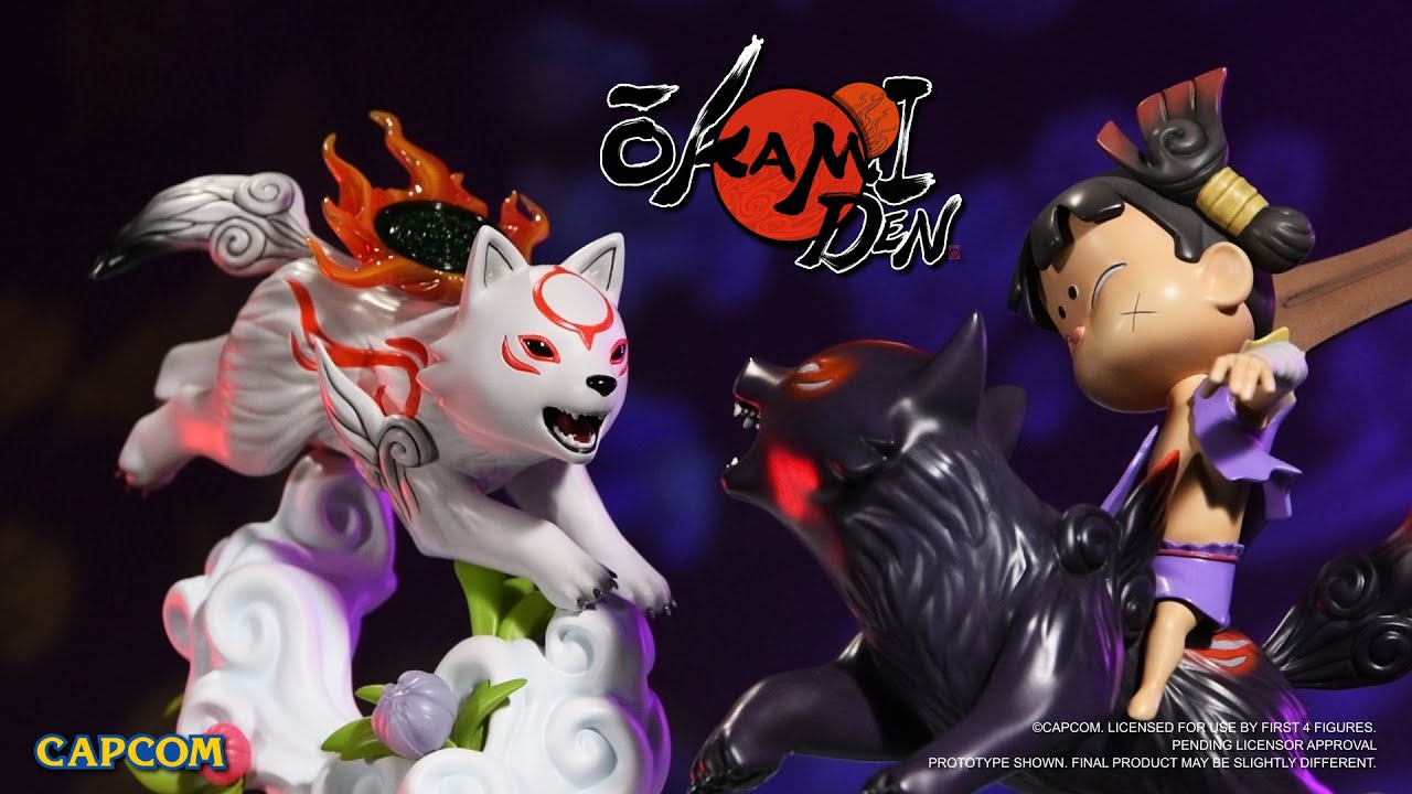 F4F Presents Okamiden &ndash; Chibiterasu vs. Dark Chibiterasu & Possessed Kuni Statue