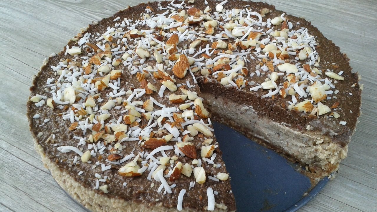 CHEESECAKE CRUDIVEGANO/ PASTEL SIN HORNEAR