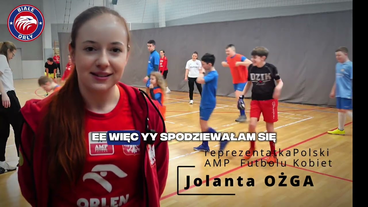 Reprezentantki Kadry Polski w AMP Futbol na zajęciach Fruwaj z Orłami! 