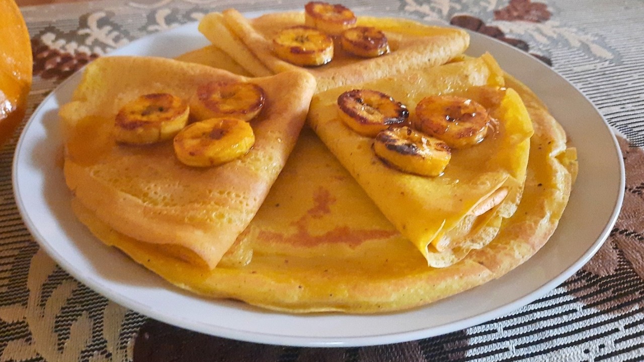 Upgrade Your Morning Routine | Pumpkin Crepes | English | Sunsankitchen