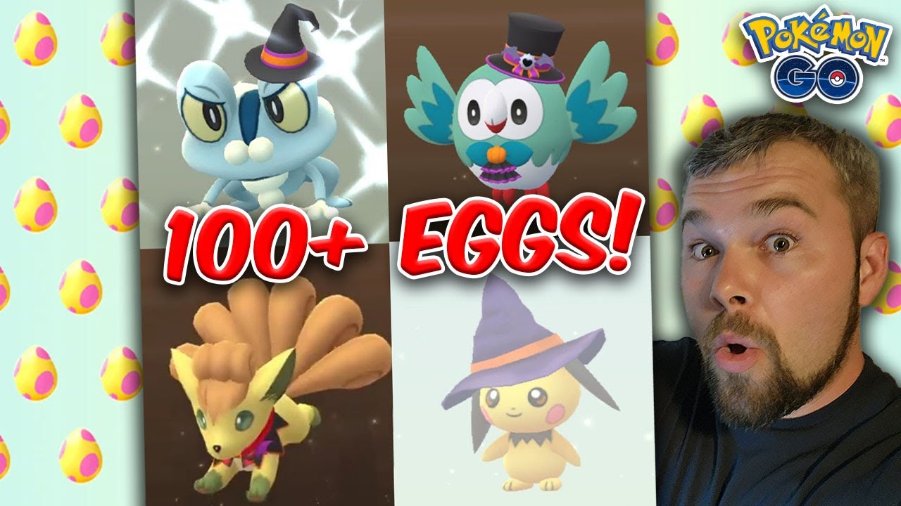 Over 100 Shiny Boosted Halloween Event Eggs Hatched and We Got...