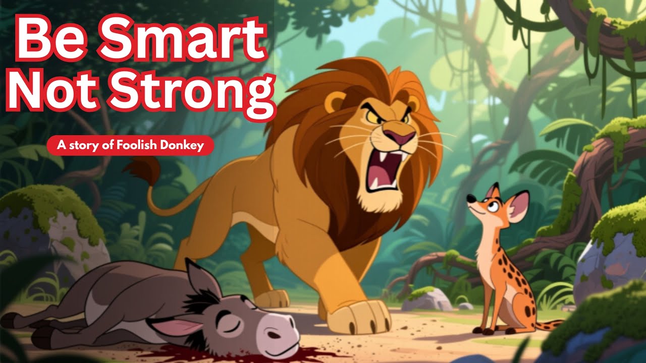 Use Brain, Not Muscle | An Interesting Jungle Moral Story | Wisdom of Knowledge