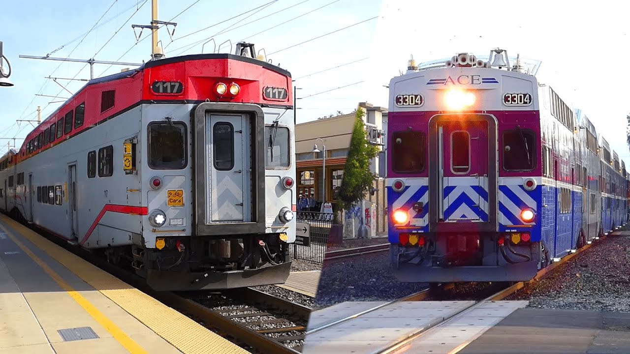 Bombardier BiLevel Cab Cars in the Bay Area