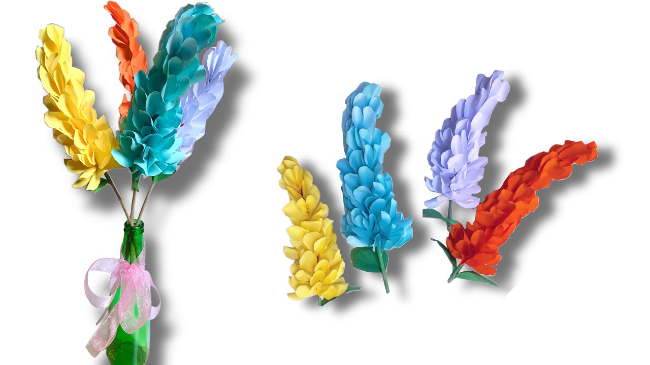 Paper Flowers DIY Idear| Beautiful Flower Tutorial