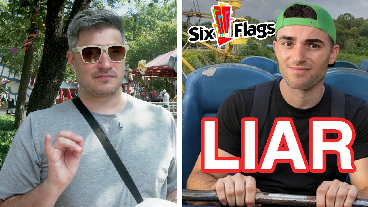 Разоблачение поддельной и нечестной поездки Самбучи в Six Flags America