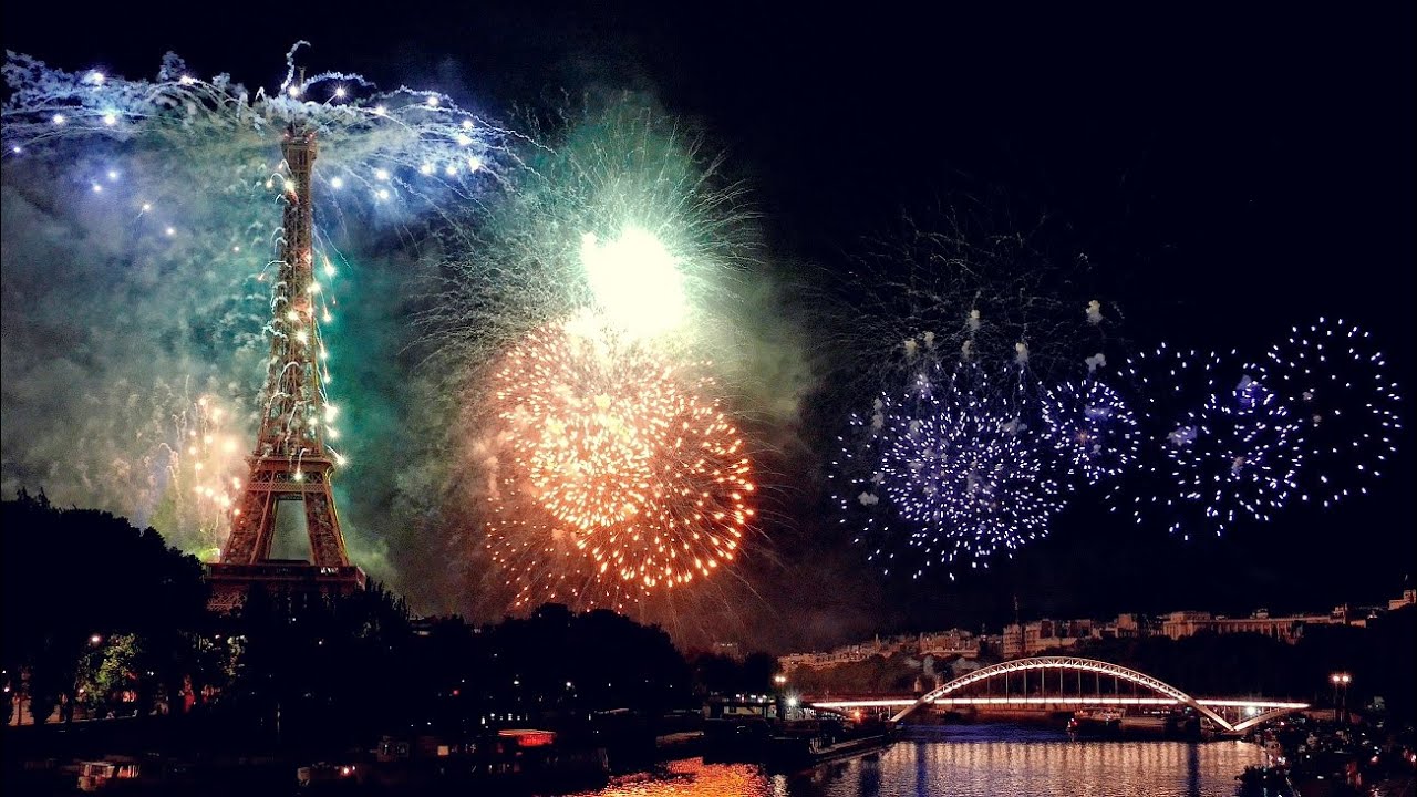 ★ Feuerwerk Nationalfeiertag Paris - Feu d'artifice du 14 juillet 2015 ★ / Groupe F [HD]