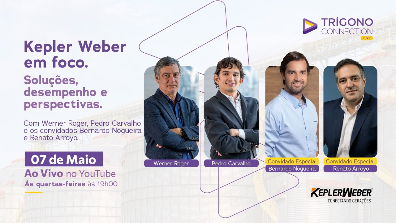 Kepler Weber: resultados, eficiência e inovação.