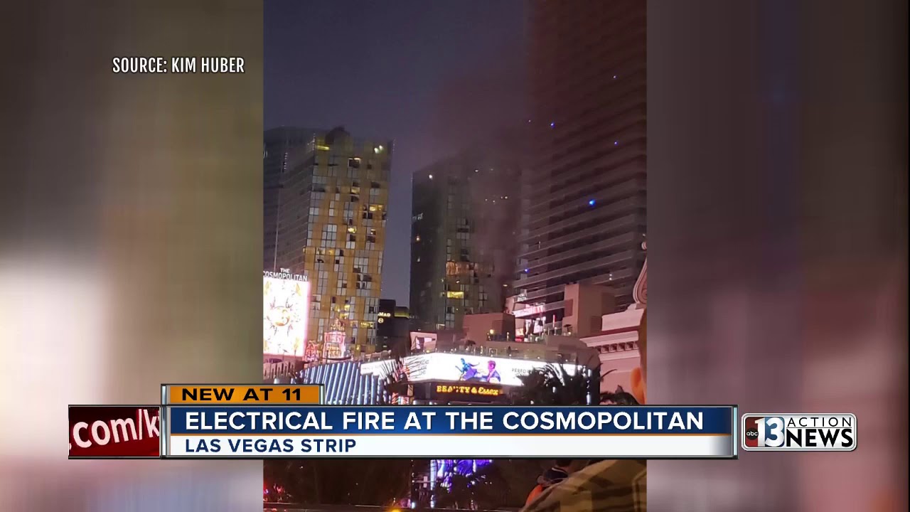 Fire at the Cosmopolitan of Las Vegas