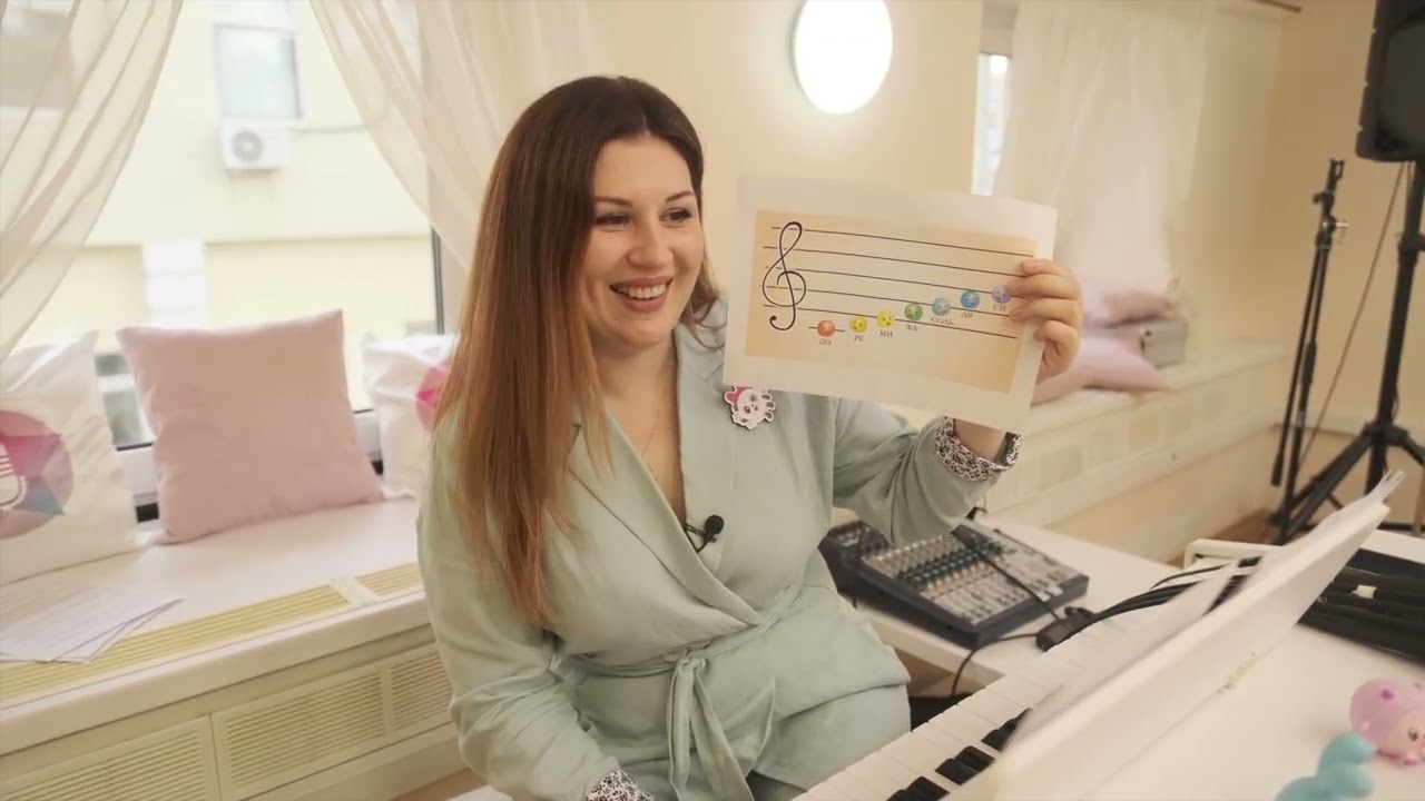 Музыкальный урок для малышей от детской студии эстрадного вокала KINDERSTAR