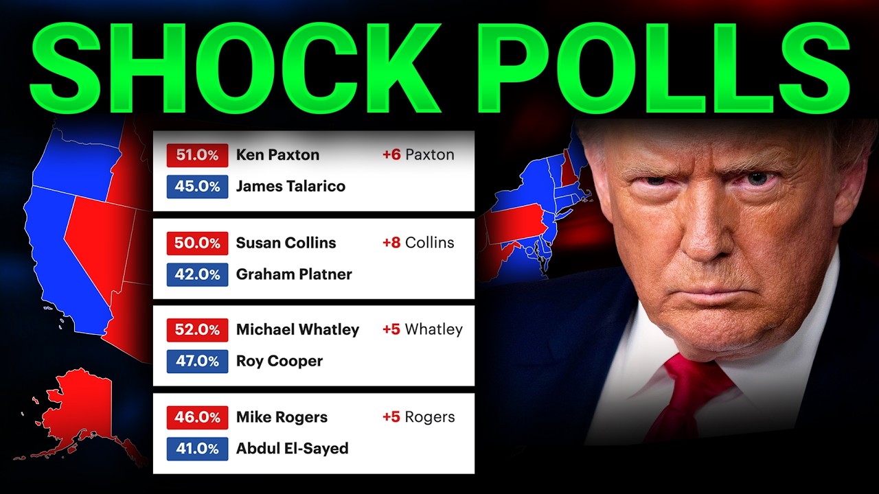 The 2026 Senate Map Based On HUGE New Polls!