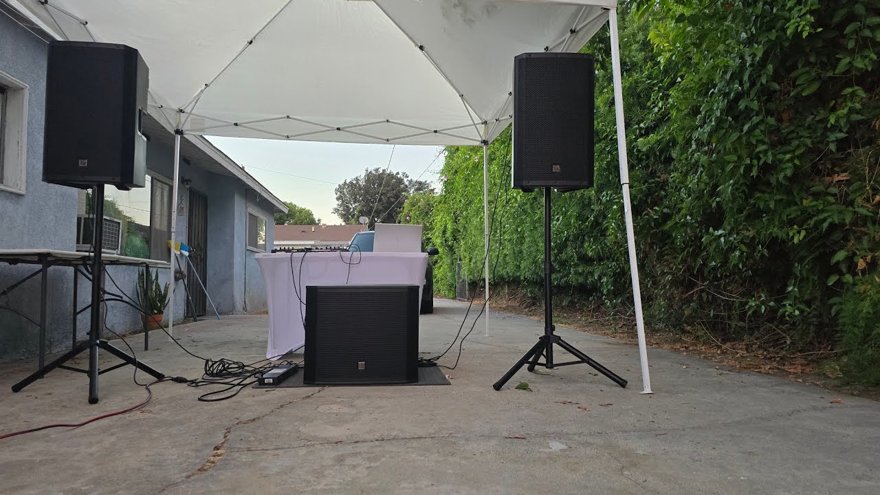 EV ZLX 15 G2 With EKX 18 SP Subwoofer sound test