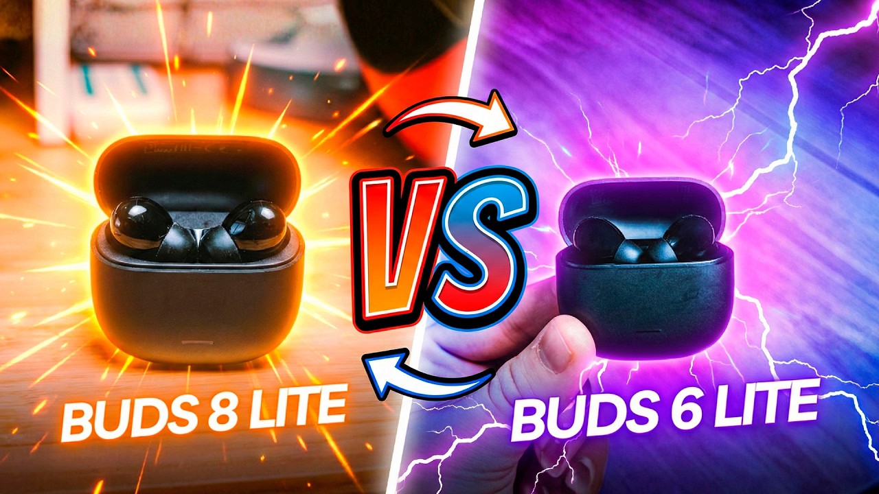 ¿CUÁL es MEJOR? 💥 Redmi Buds 8 Lite vs Redmi Buds 6 Lite COMPARATIVA en ESPAÑOL