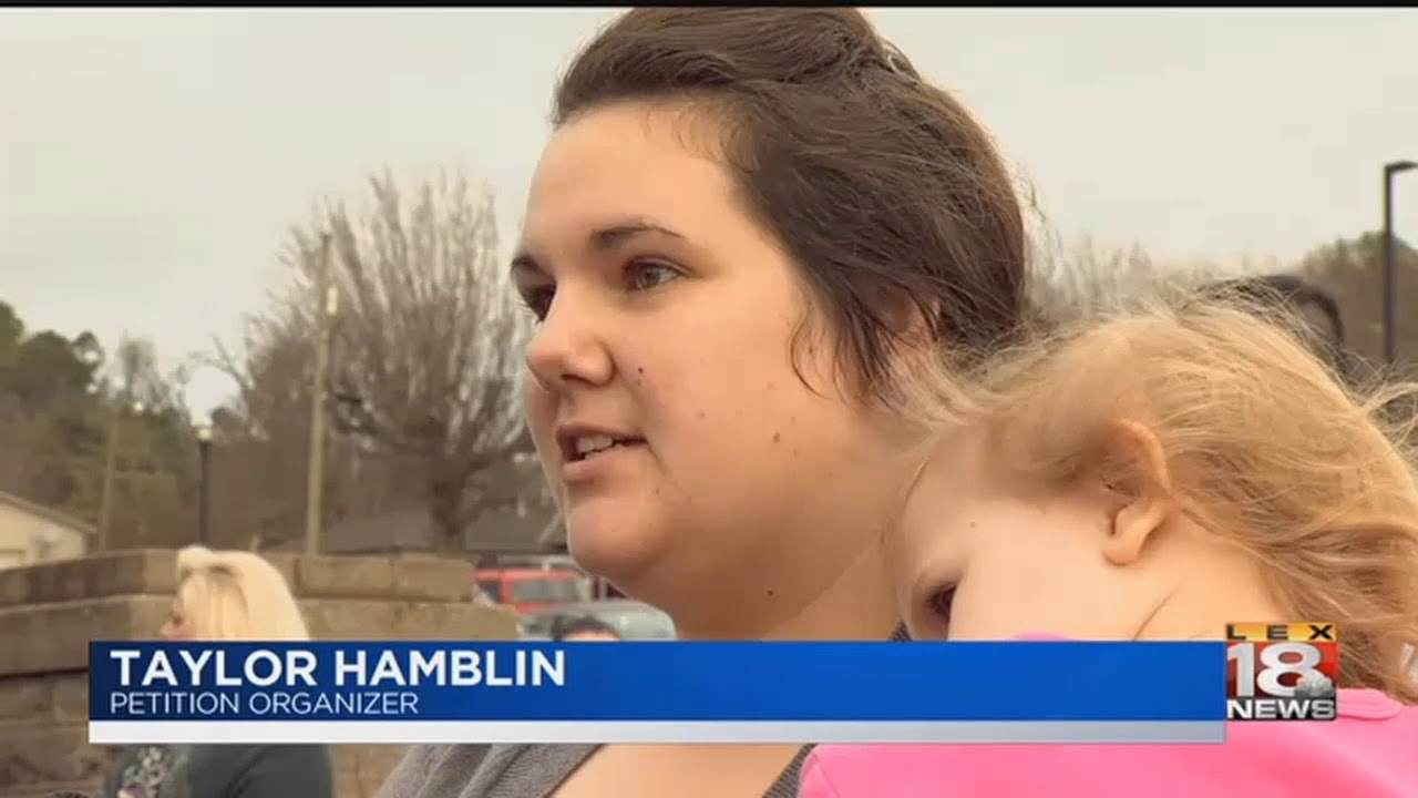 Angry Protest Over School Safety