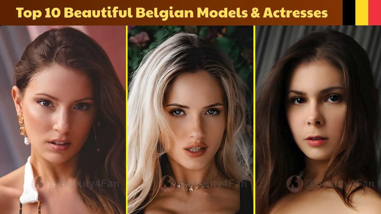 Top 10 Most Beautiful Belgian Models and Actresses of 2025