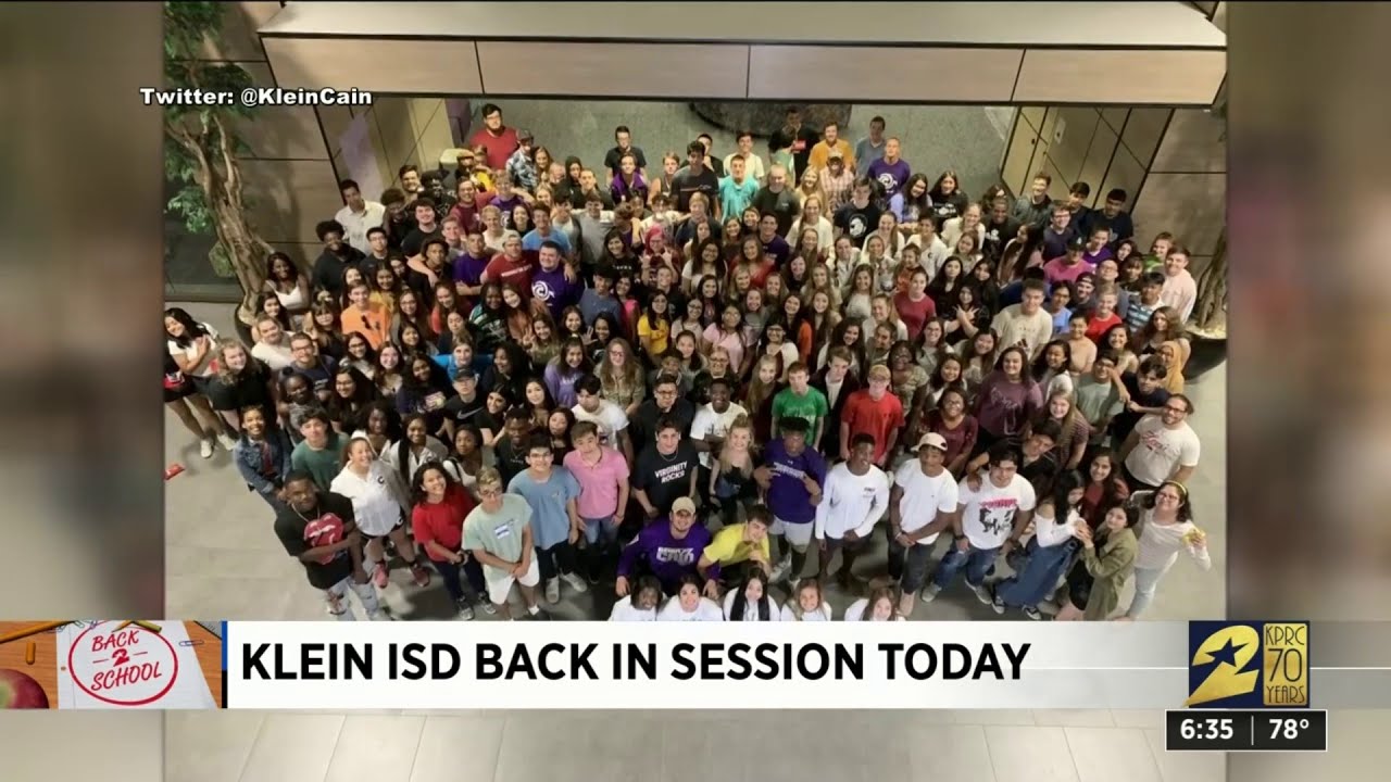 Klein ISD back in session today