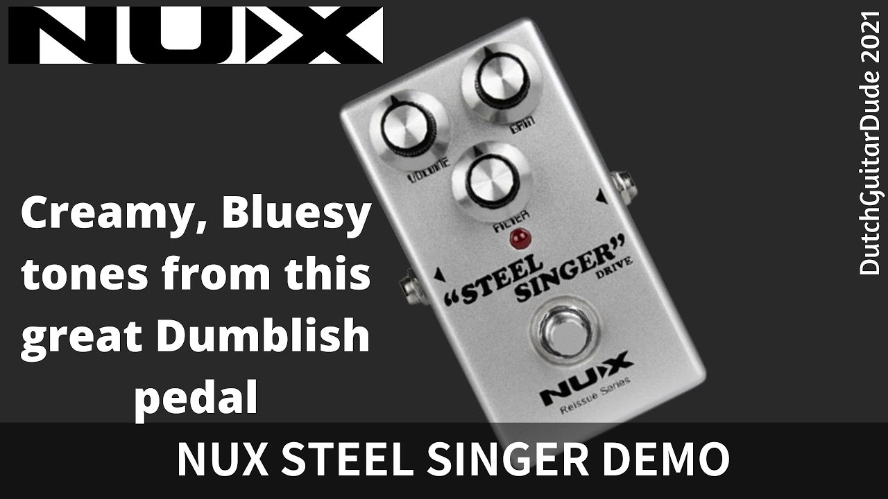 Демонстрация педали NUX Steel Singer