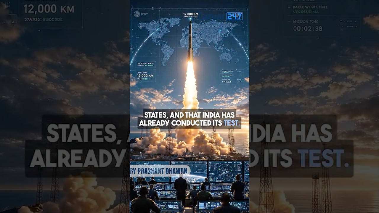 India Secretly Tested Agni 6 Missile? Pakistan Makes Claim #Agni6 #Pakistan #PrashantDhawan