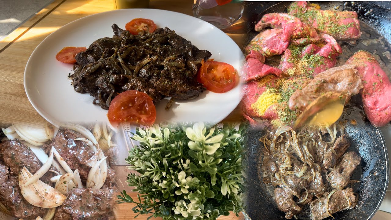 #Une autre Manière de Cuisiner le Steak 🥩 très Rapide et facile #food délicieux