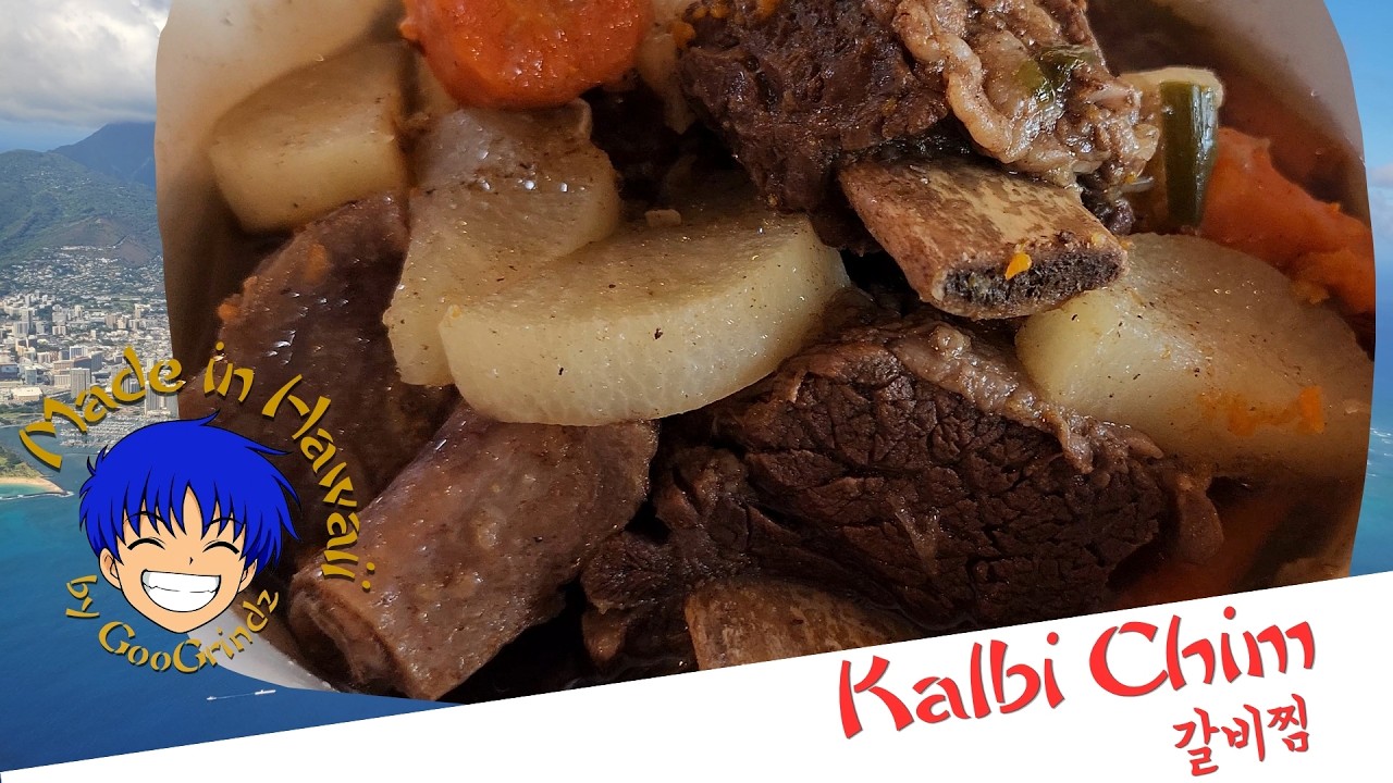 Kalbi Chim (갈비찜) - Korean Stewed Short Ribs
