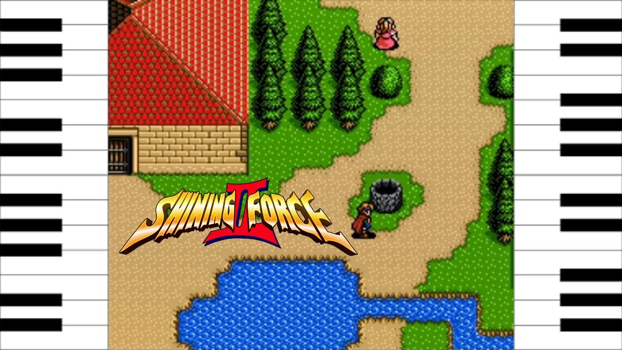 Lively Town (Shining Force II) Piano Duet